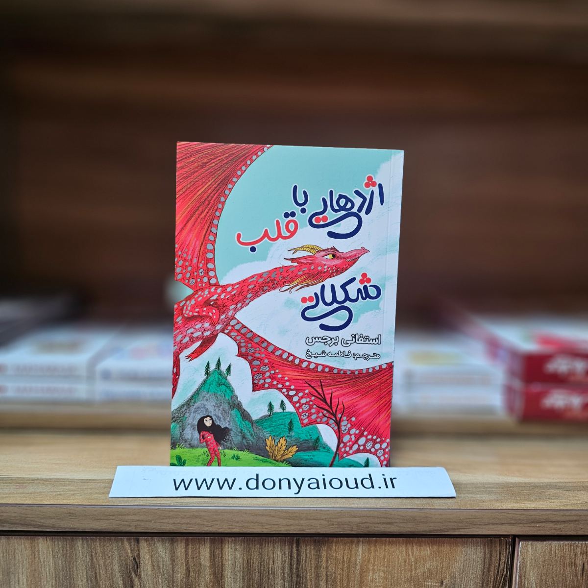 کتاب اژدهایی با قلب شکلاتی اثر استفانی برجس نشر ایرمان