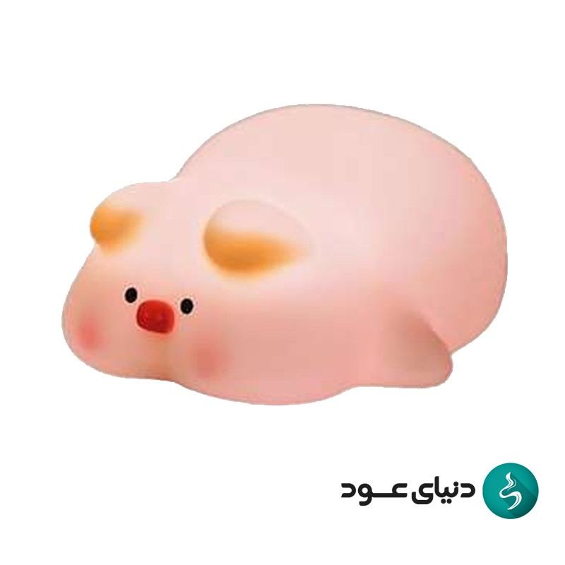 چراغ خواب سیلیکونی طرح خوک خوابیده
