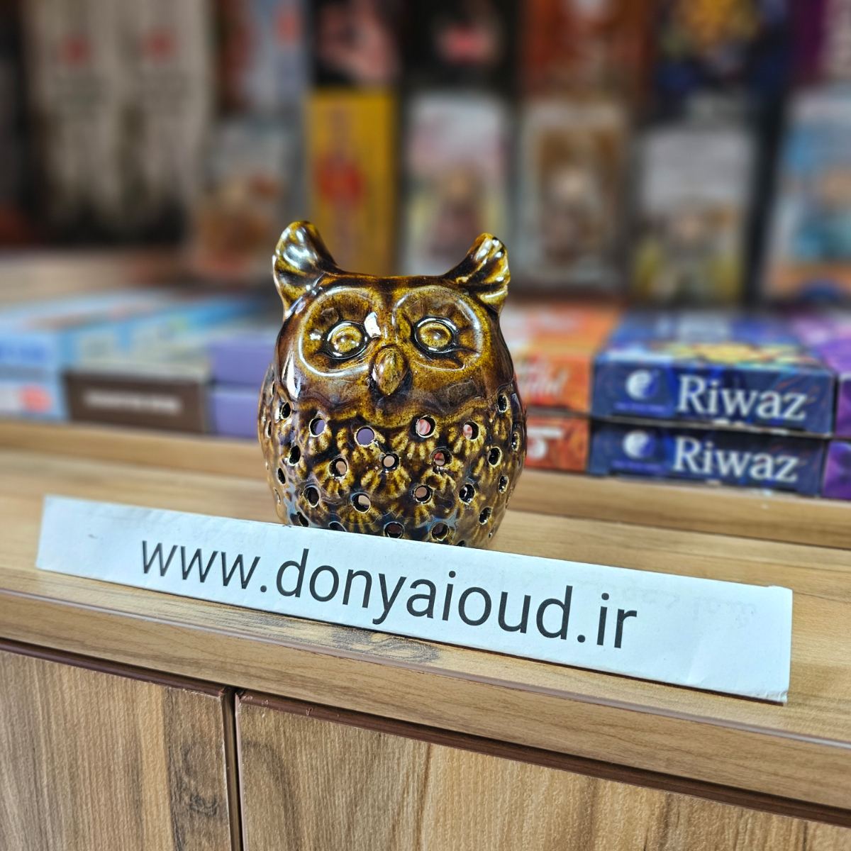 اسانس سوز سرامیکی طرح جغد