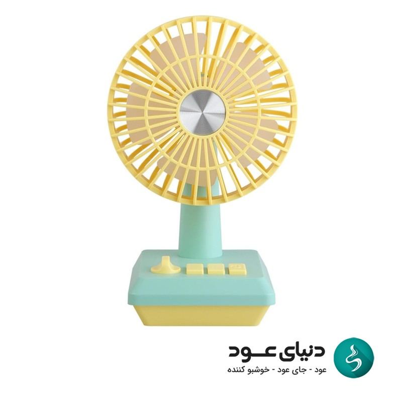 پنکه طرح نوستالژی مدل DD 5634 سفید طوسی