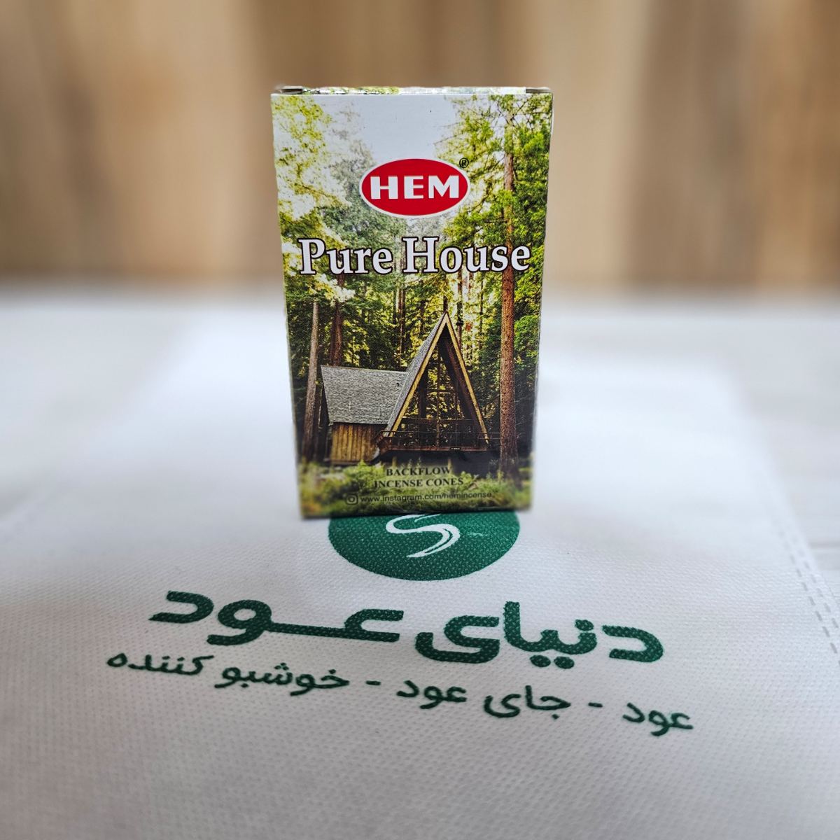 عود آبشاری HEM مدل PURE HOUSE
