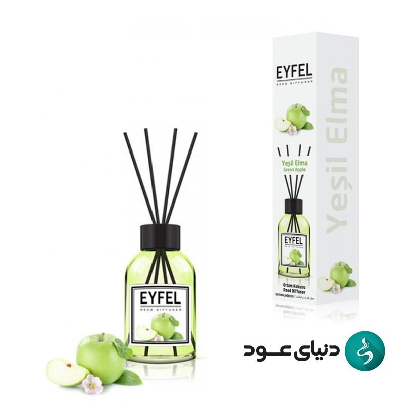 خوشبوکننده ایفل 110 میل رایحه سیب سبز - نسخه اقتصادی