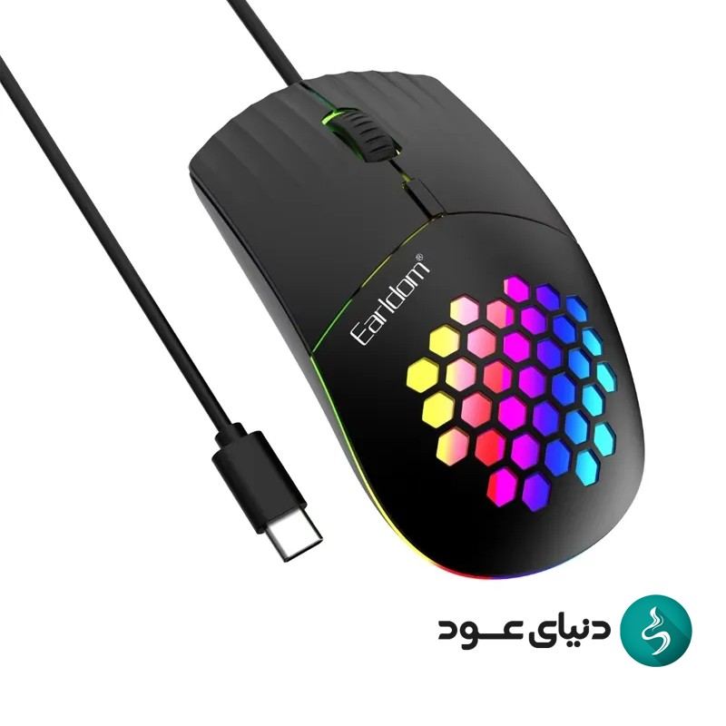 موس گیمینگ ارلدام مدل Earldom KM5 USB-C