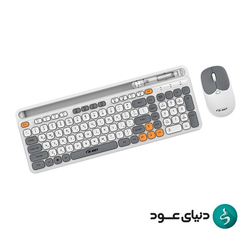 کیبرد ماوس دی نت وایرلس مدل D-net DT-981