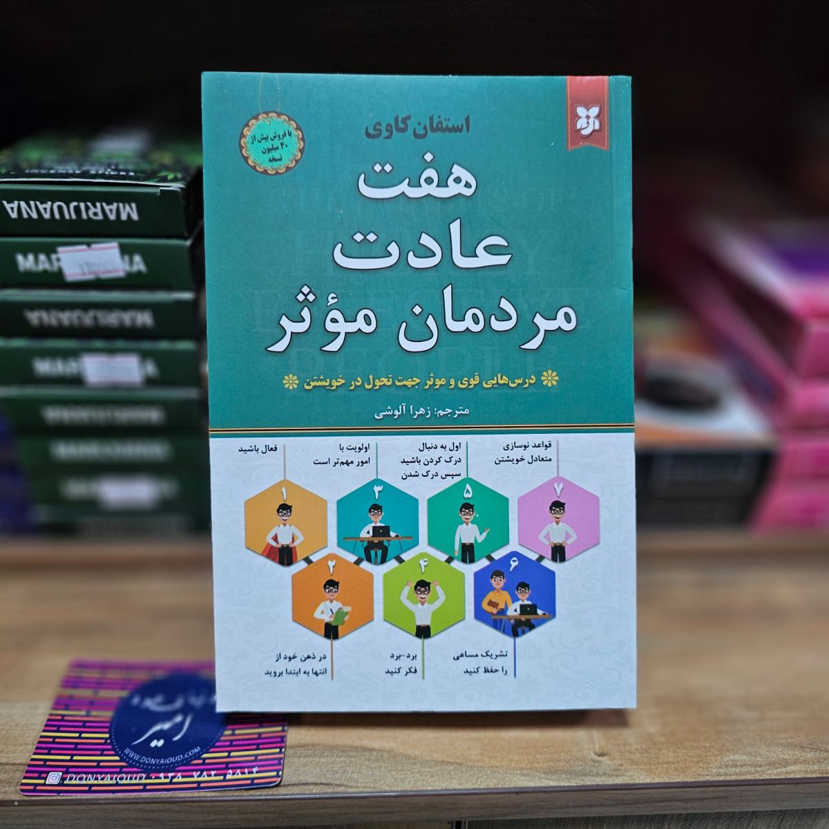 کتاب هفت عادت مردمان موثر اثر استفان کاوی نشر نیک فرجام