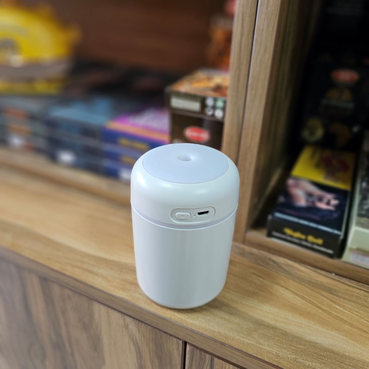 بخور سرد RGB مدل DQ107 | مرطوب‌کننده هوا با نورپردازی رنگین کمان - دنیای عود